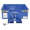 Vestil Low Profile Self Dumping Hopper, 2,000 lb. Capacity, Blue, 0.33 Cubic Yards D-33-LD-LP - alternate 3